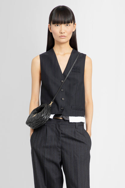 Antonioli MIU MIU WOMAN BLUE VESTS