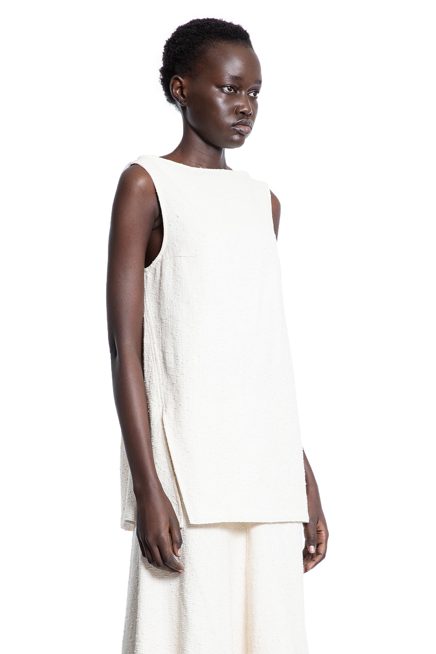 STUDIO NICHOLSON WOMAN OFF-WHITE TOPS