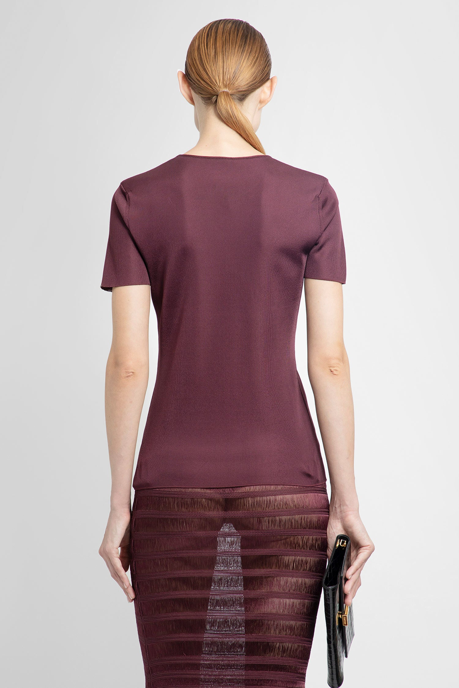 TOM FORD WOMAN RED T-SHIRTS & TANK TOPS