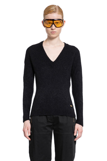 TOM FORD WOMAN BLACK KNITWEAR