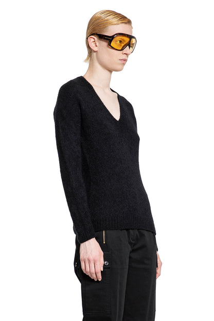 TOM FORD WOMAN BLACK KNITWEAR