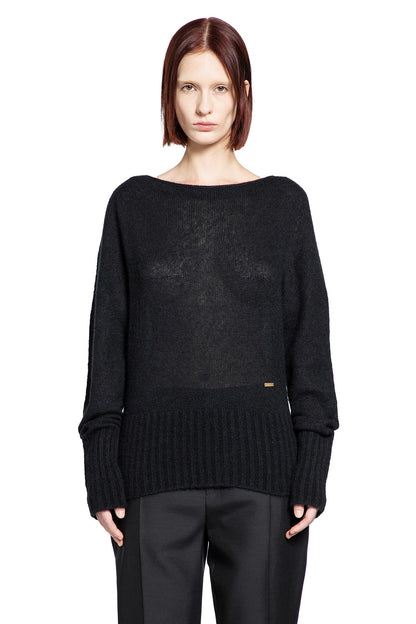 Cashmere Silk Boat Neck Sweater