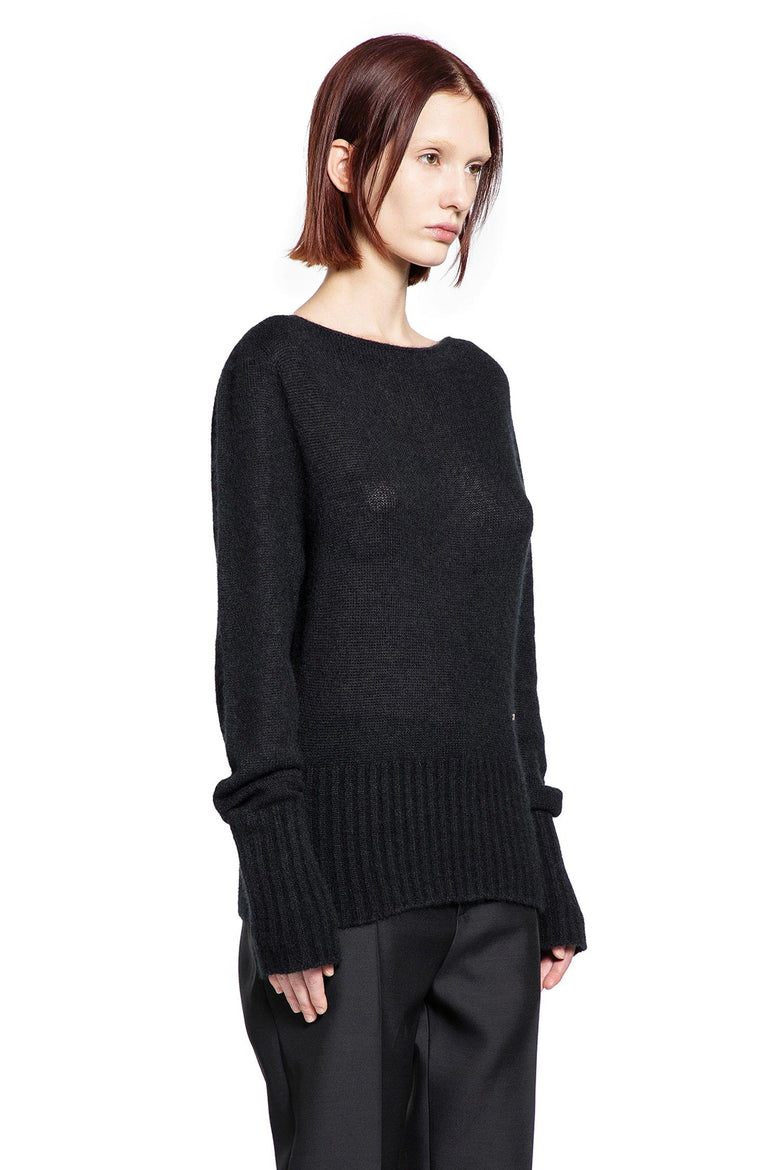 Cashmere Silk Boat Neck Sweater