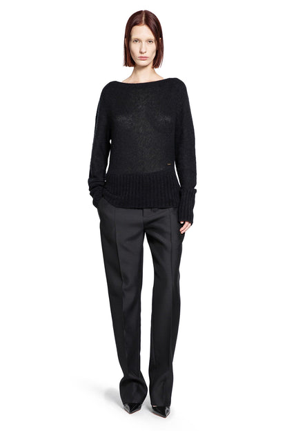 Cashmere Silk Boat Neck Sweater