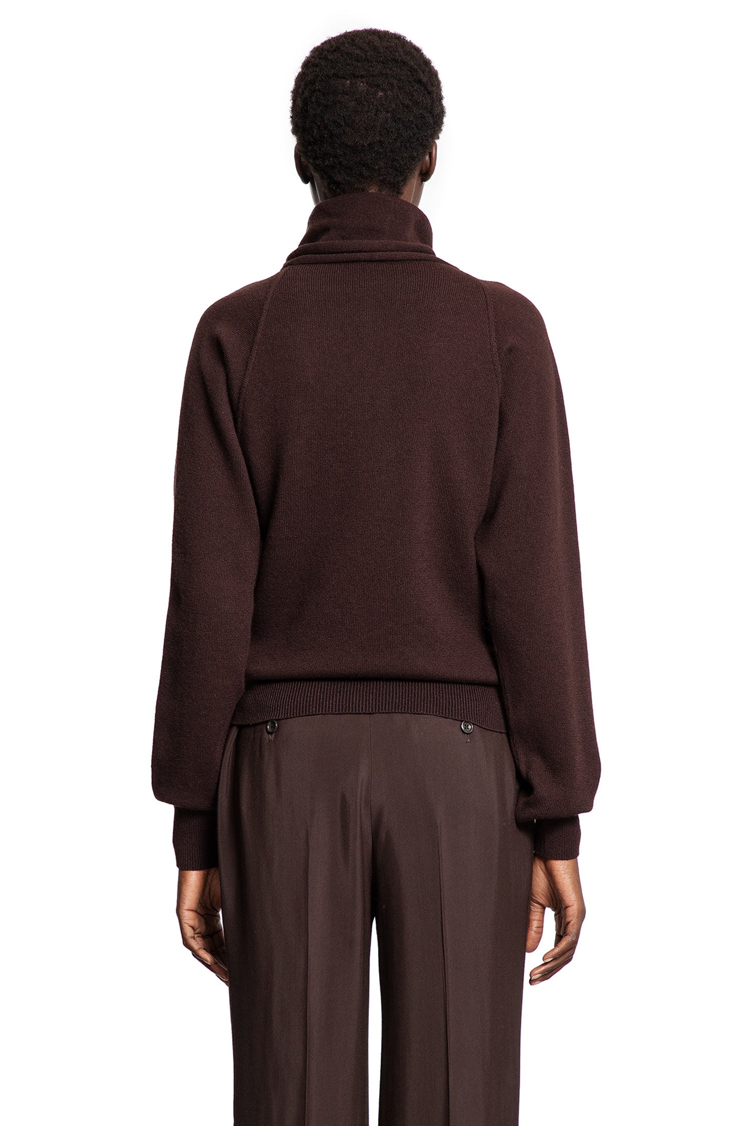 Wrap Collar Sweater