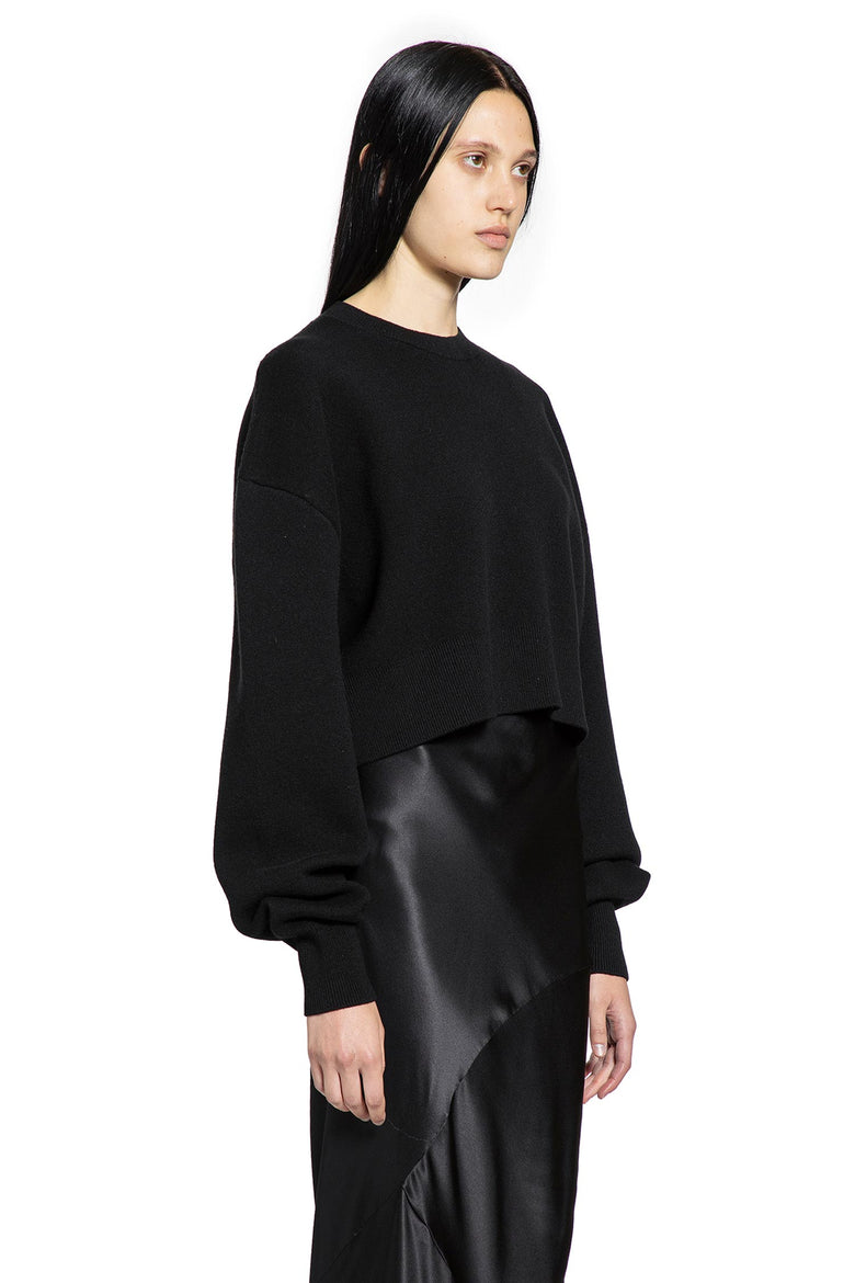 Sculptural Wool Cashmere Sweater
