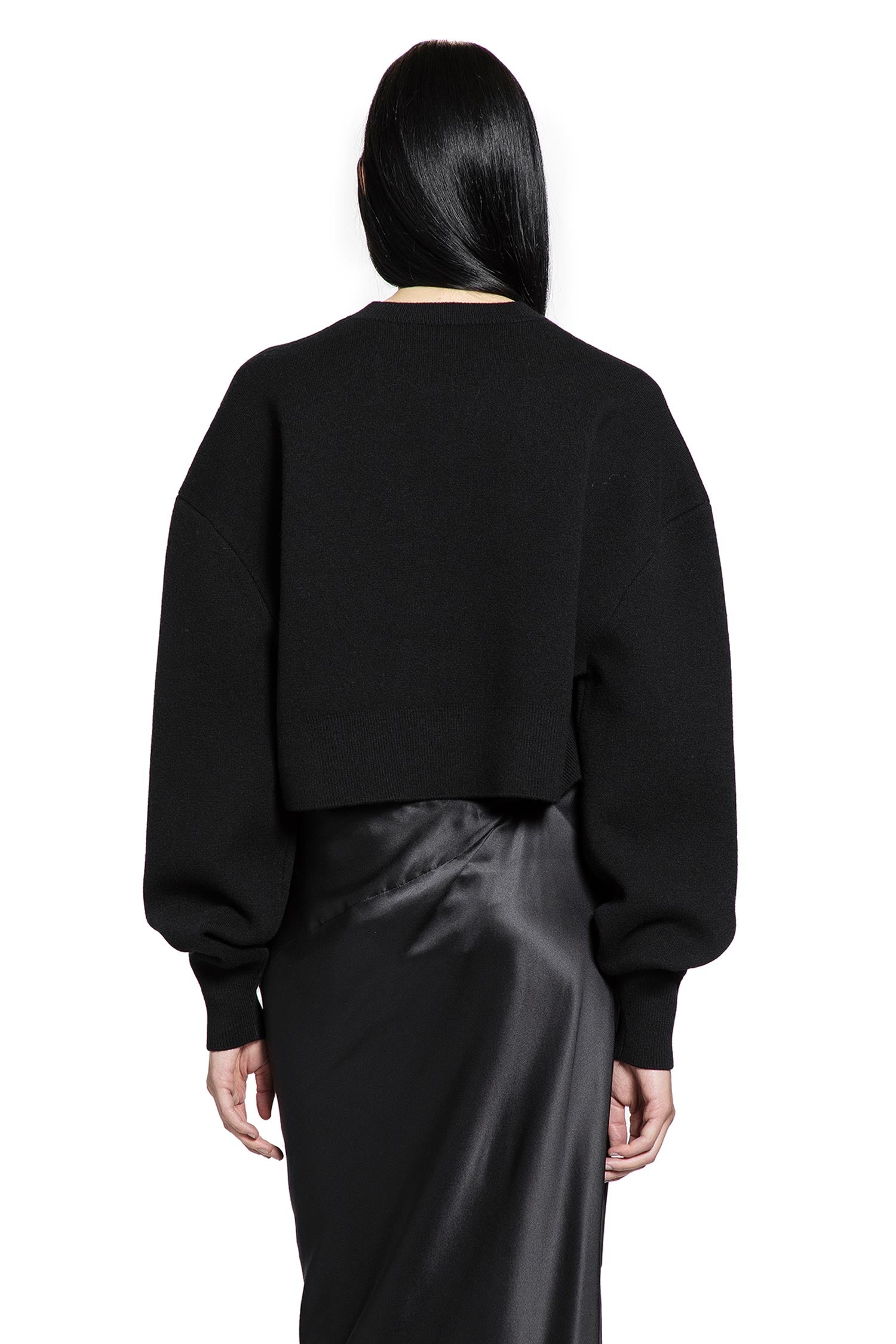 Sculptural Wool Cashmere Sweater