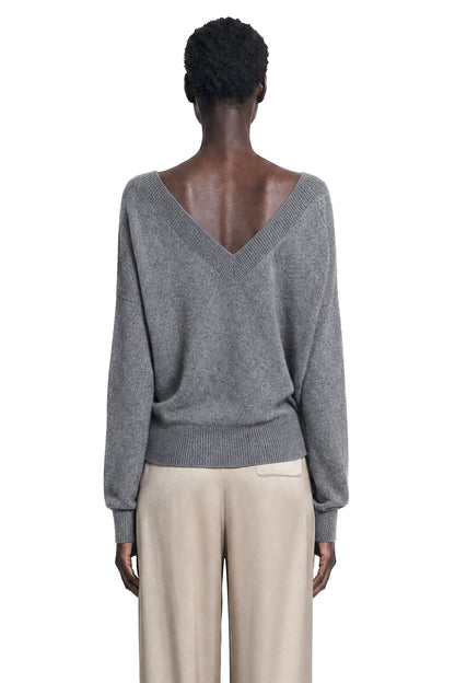 Off-the-shoudler V-Neck Top