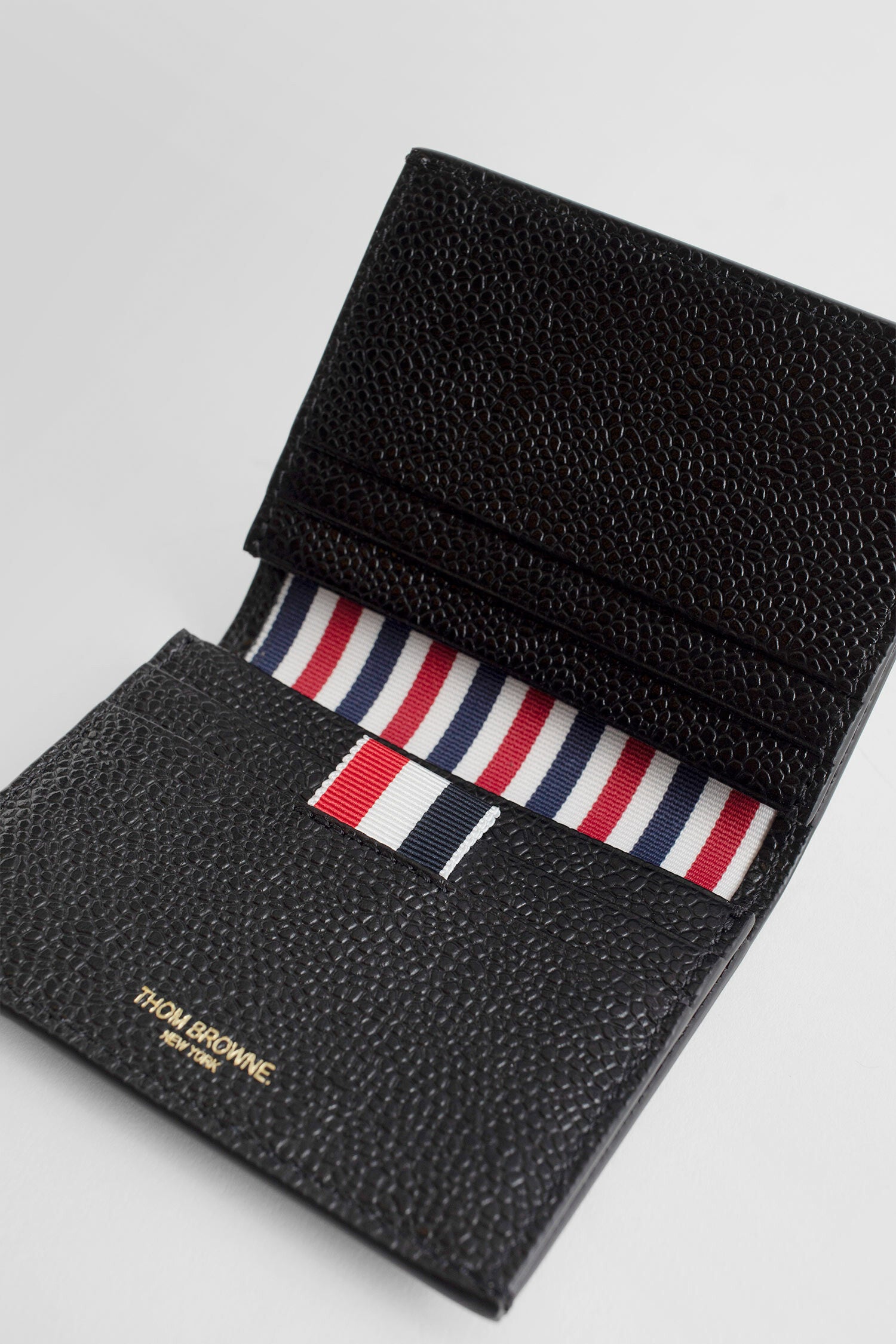 THOM BROWNE MAN BLACK WALLETS & CARDHOLDERS