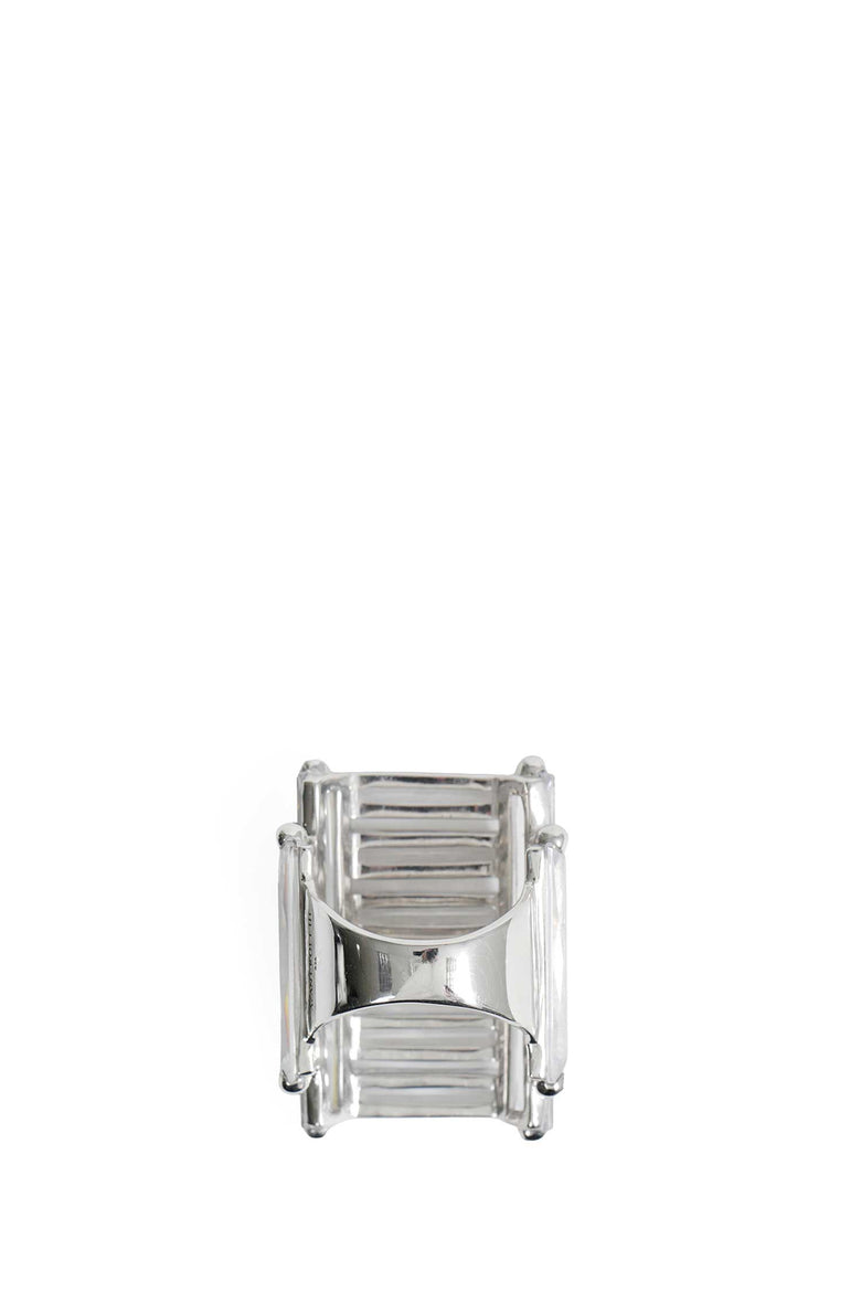 ALAN CROCETTI Maxi Crystallised Armour Ring unisex