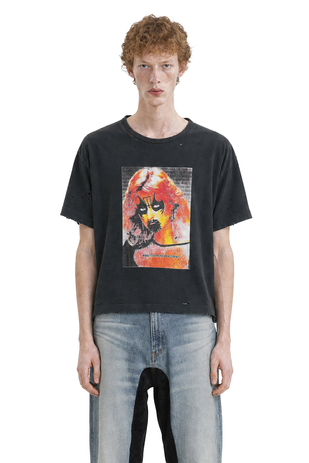 MARKING DISTANCE Accident Tee man
