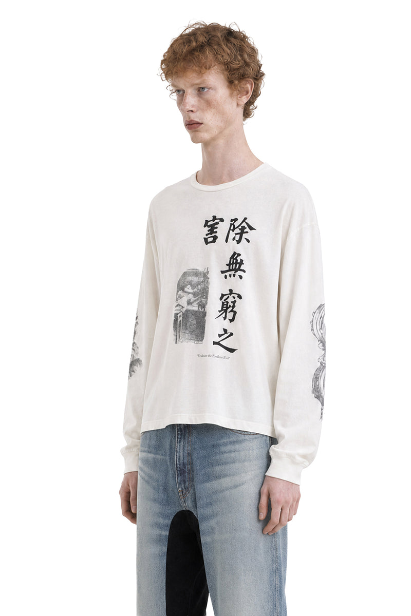 MARKING DISTANCE Poppy Long Sleeve Tee man