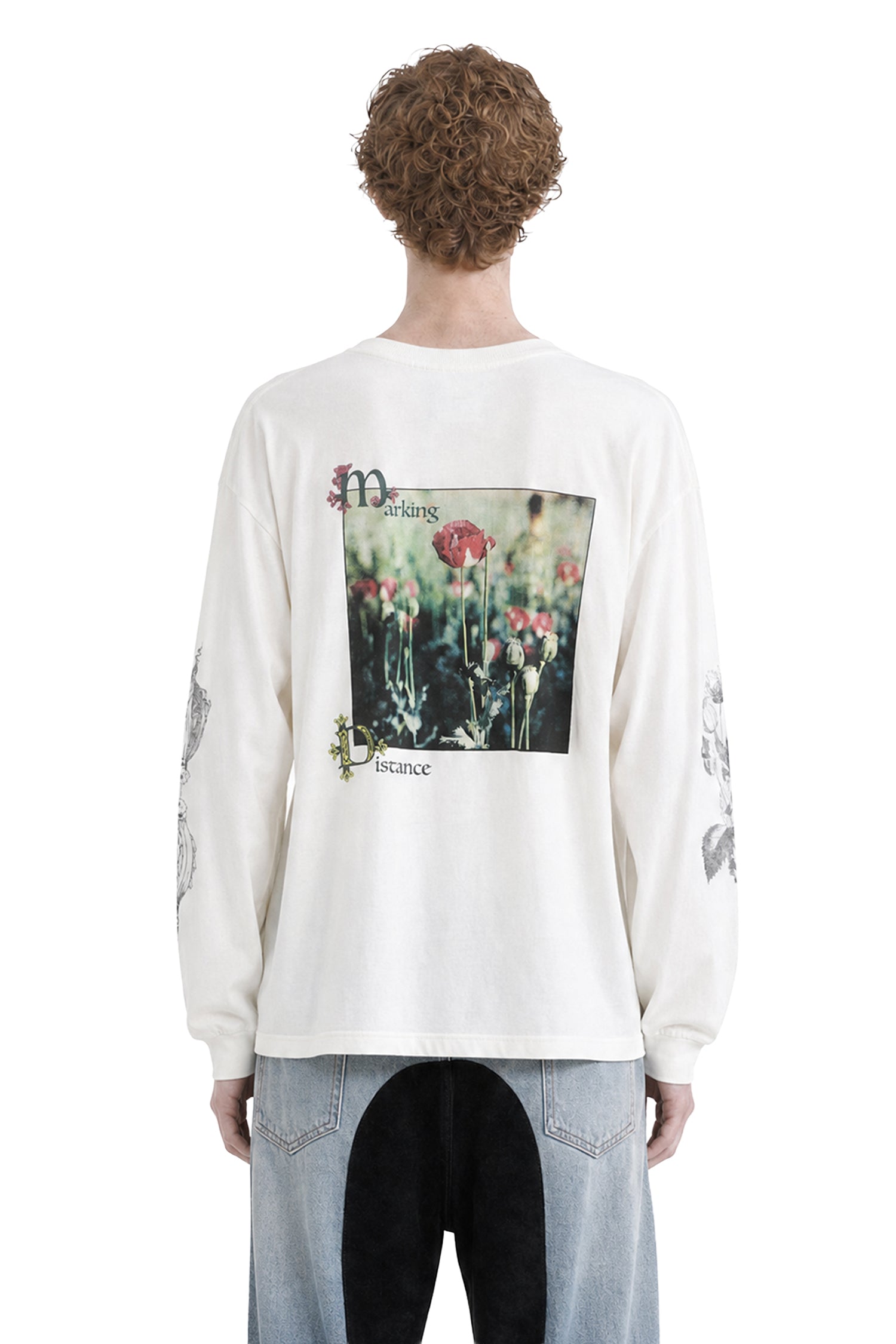 MARKING DISTANCE Poppy Long Sleeve Tee man