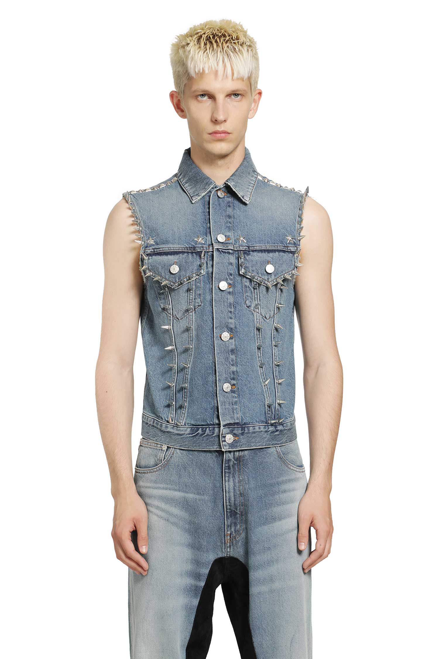 MARKING DISTANCE Starstudded Vest man