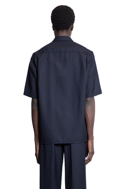 STUDIO NICHOLSON MAN BLUE SHIRTS