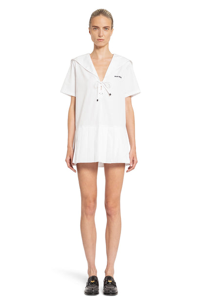 Antonioli MIU MIU WOMAN WHITE DRESSES