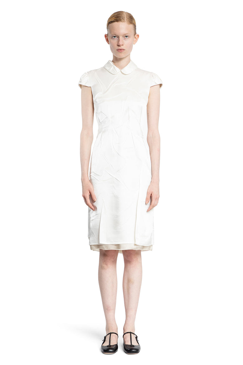 MIU MIU WOMAN WHITE DRESSES