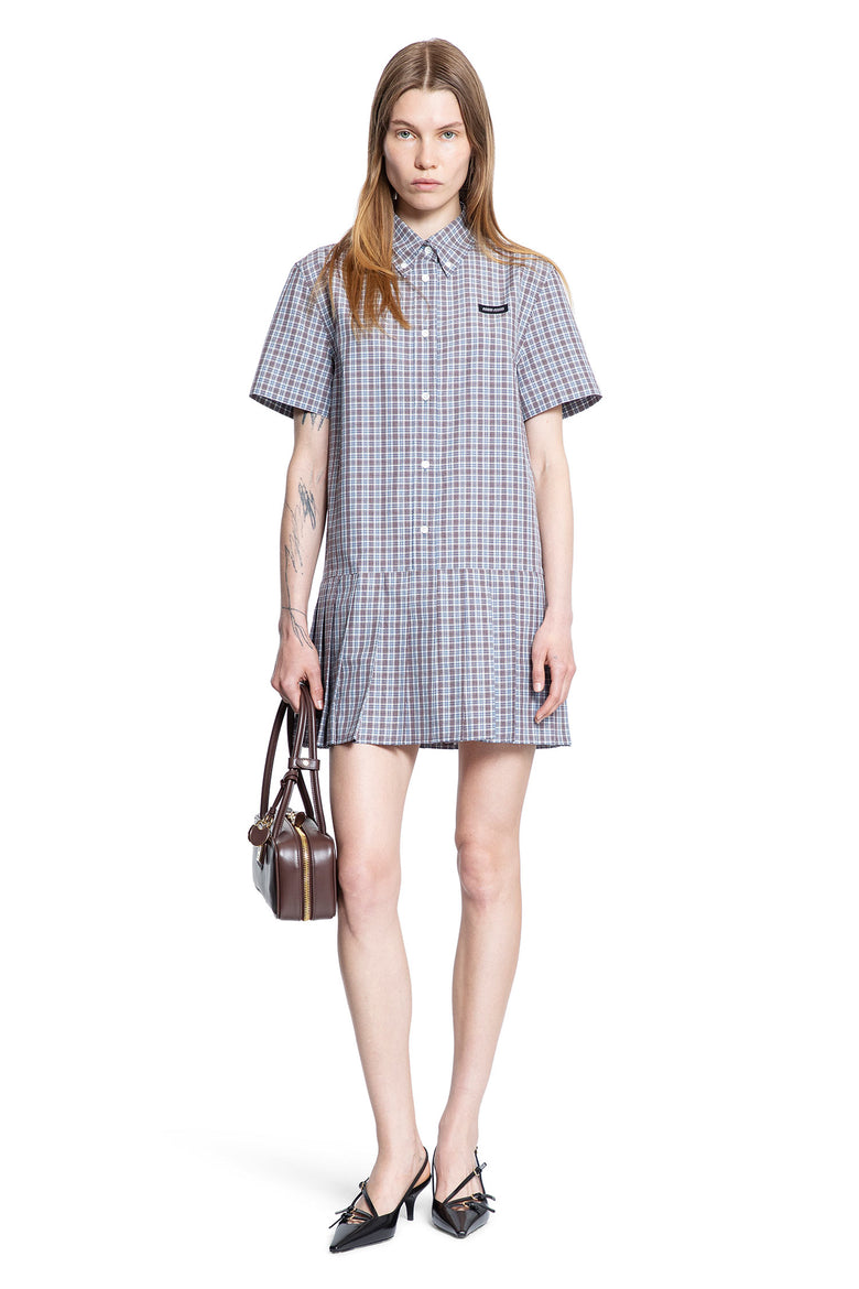 MIU MIU WOMAN MULTICOLOR DRESSES