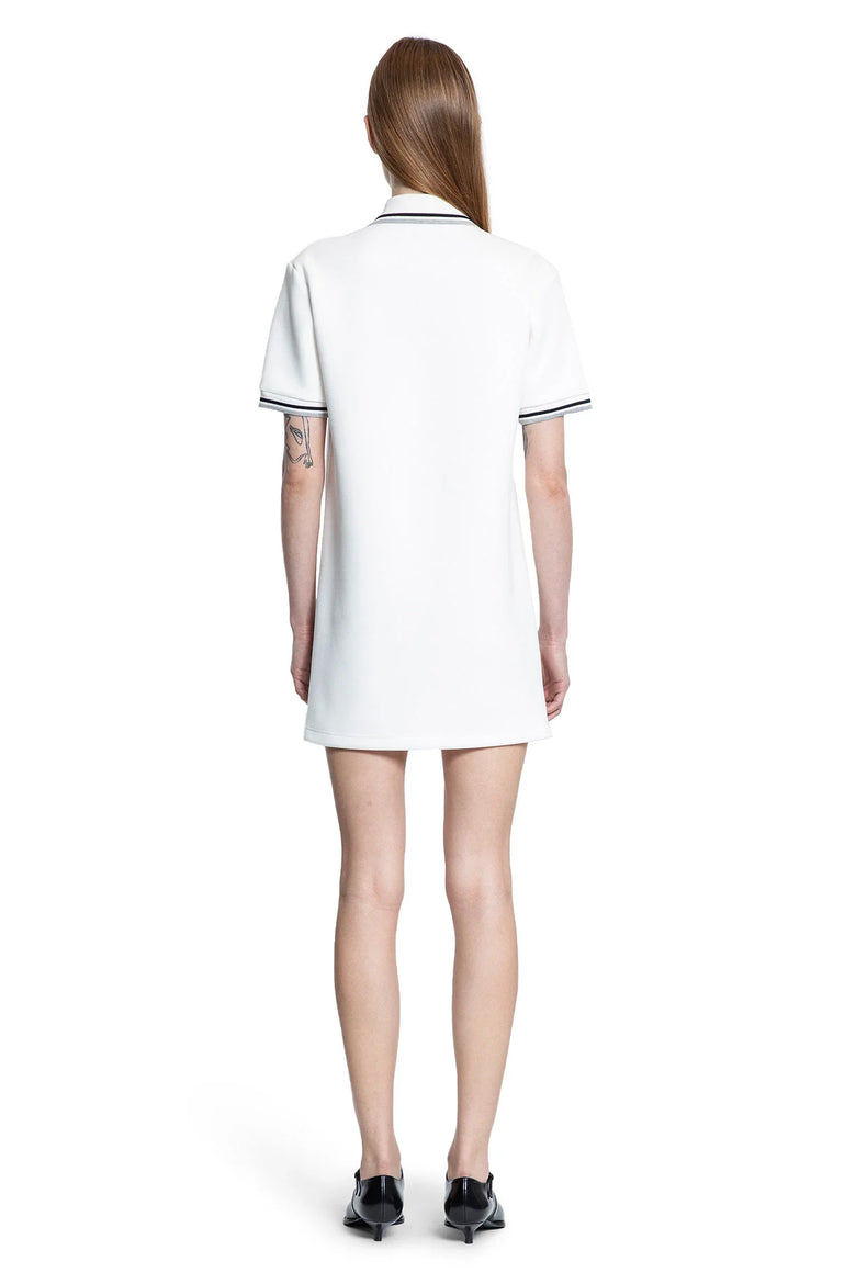 MIU MIU Cotton Piqué Mini Dress woman