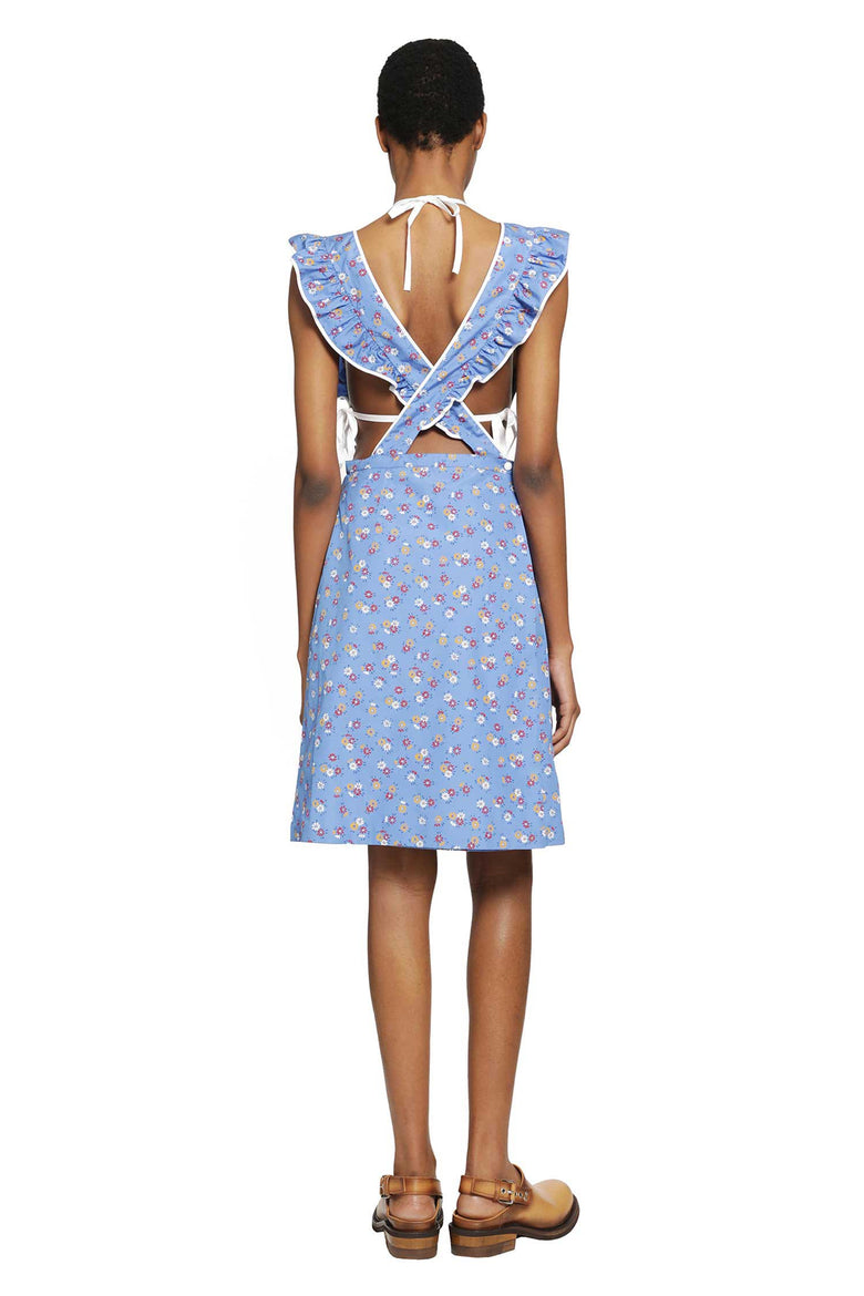 MIU MIU Poplin Pinafore Dress woman