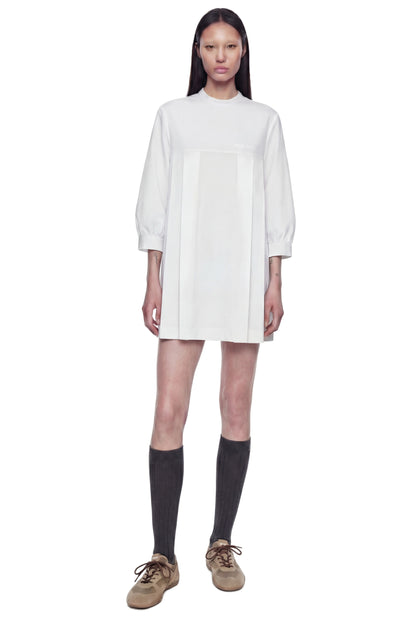 Cotton Poplin Mini Dress