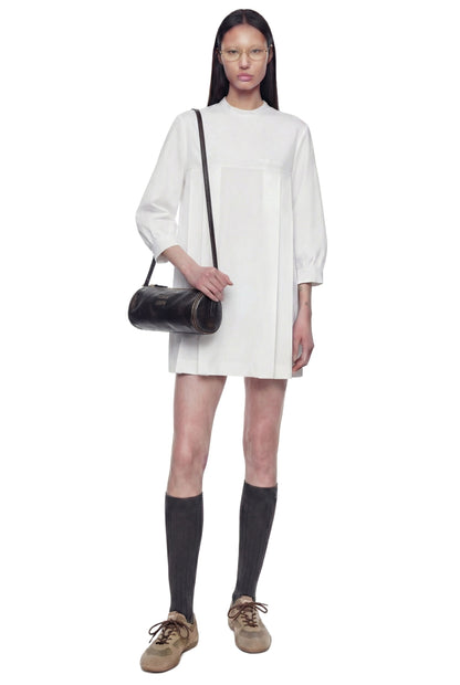 Cotton Poplin Mini Dress