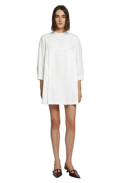 Cotton Poplin Mini Dress