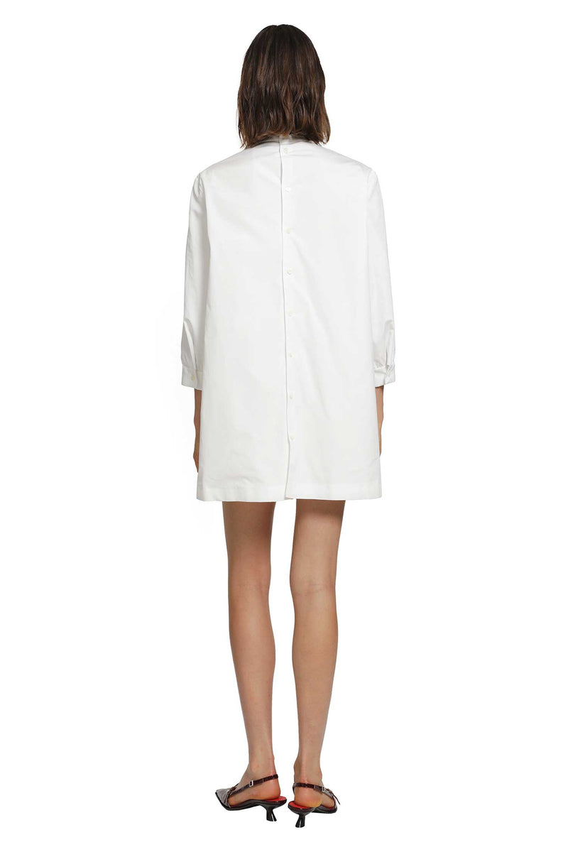 MIU MIU Cotton Poplin Mini Dress woman