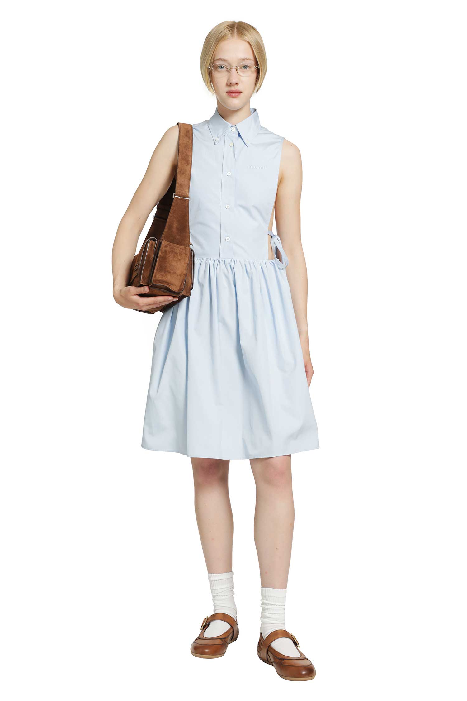 Poplin Mini Dress