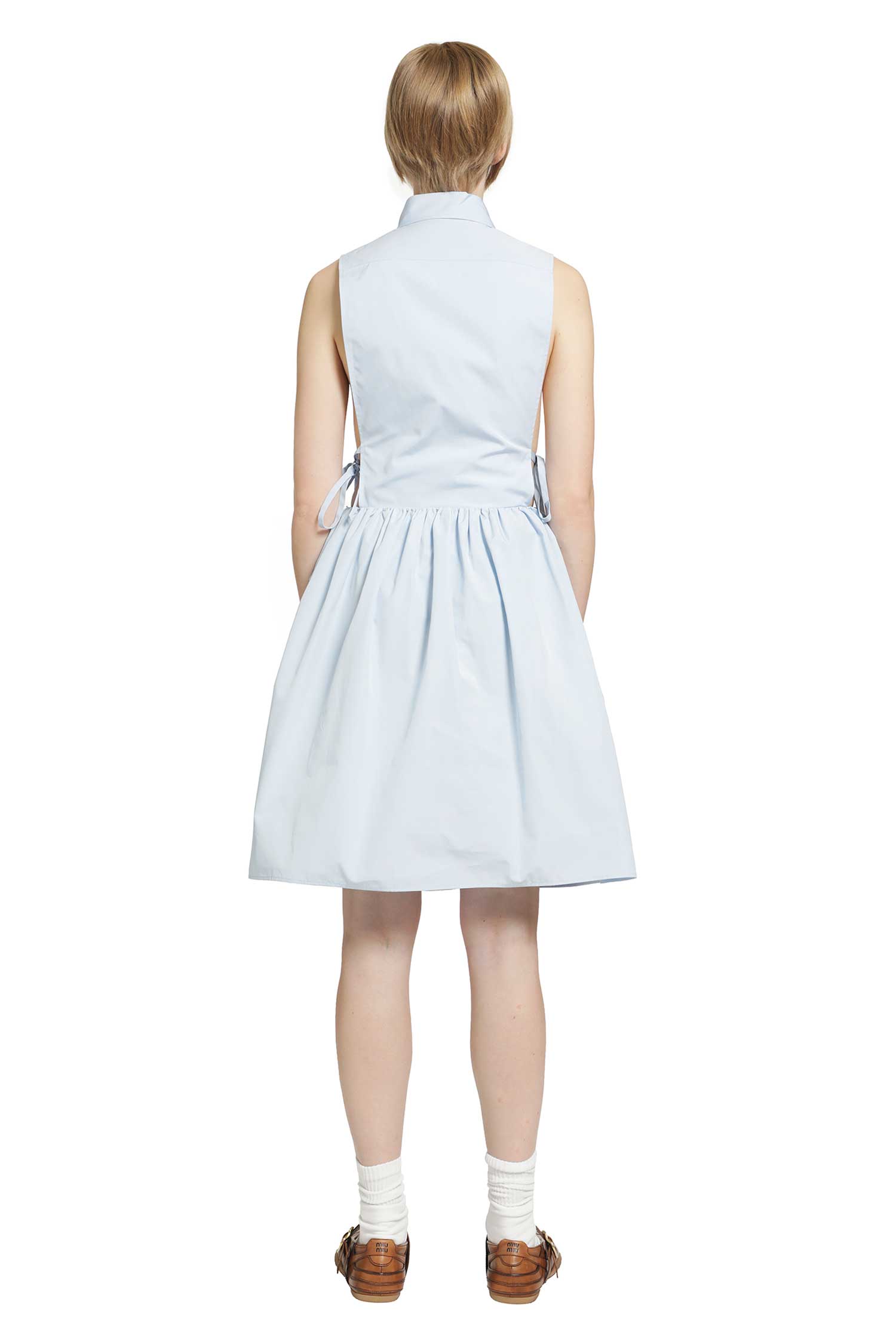 MIU MIU Poplin Mini Dress woman