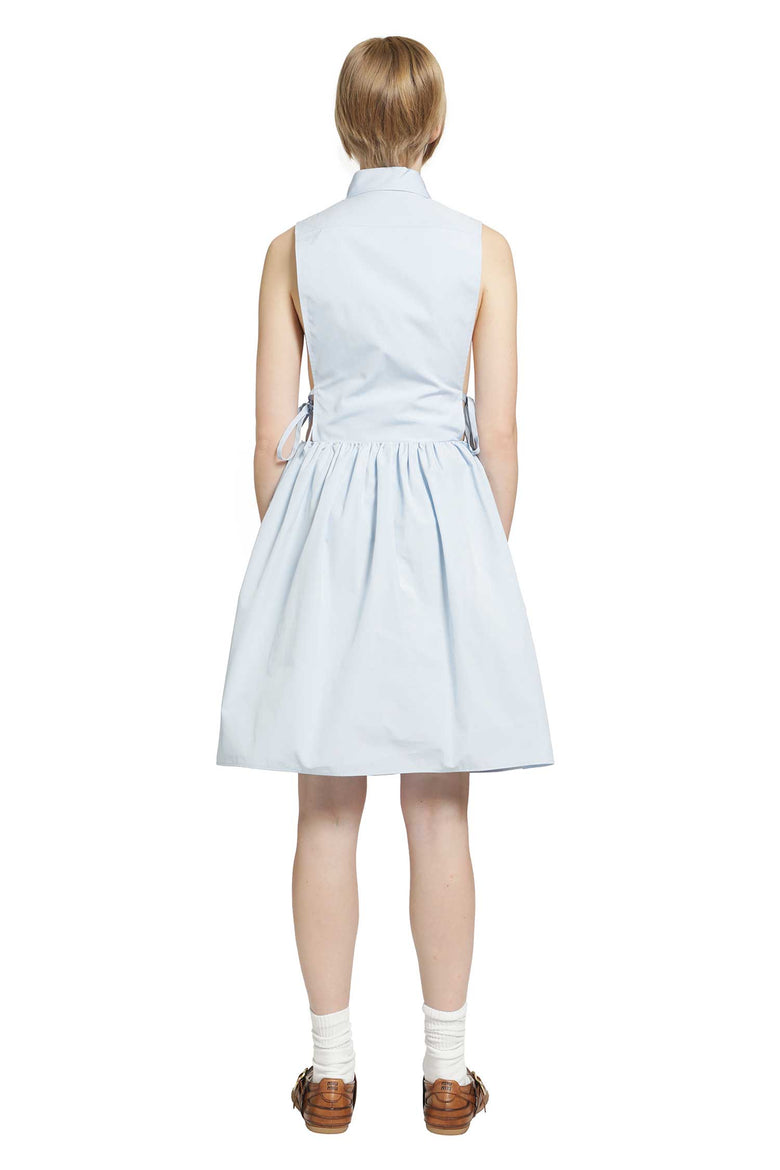 MIU MIU Poplin Mini Dress woman