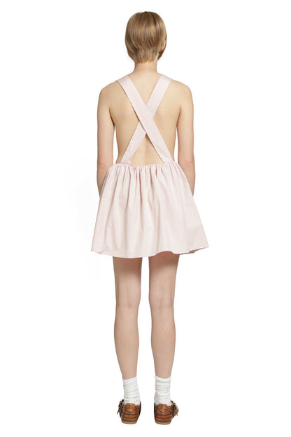 Poplin mini dress