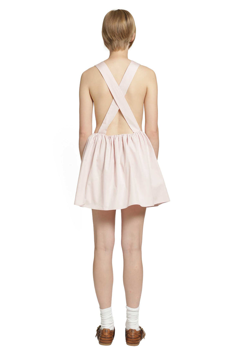 MIU MIU Poplin mini dress woman