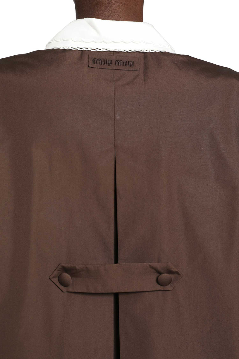 MIU MIU Poplin Dress woman