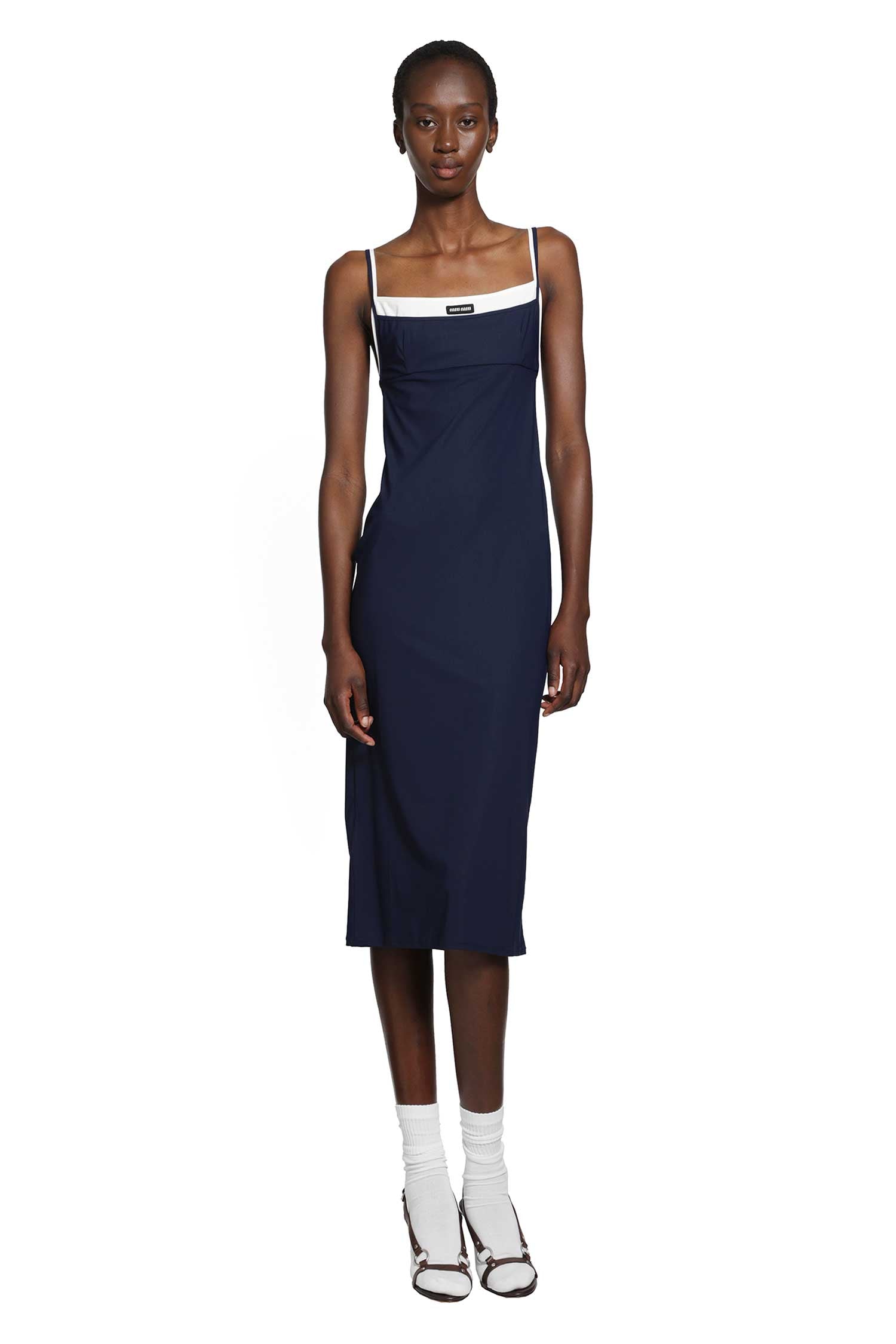 Stretch Jersey Mdi Dress