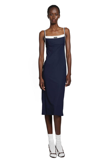 Stretch Jersey Mdi Dress