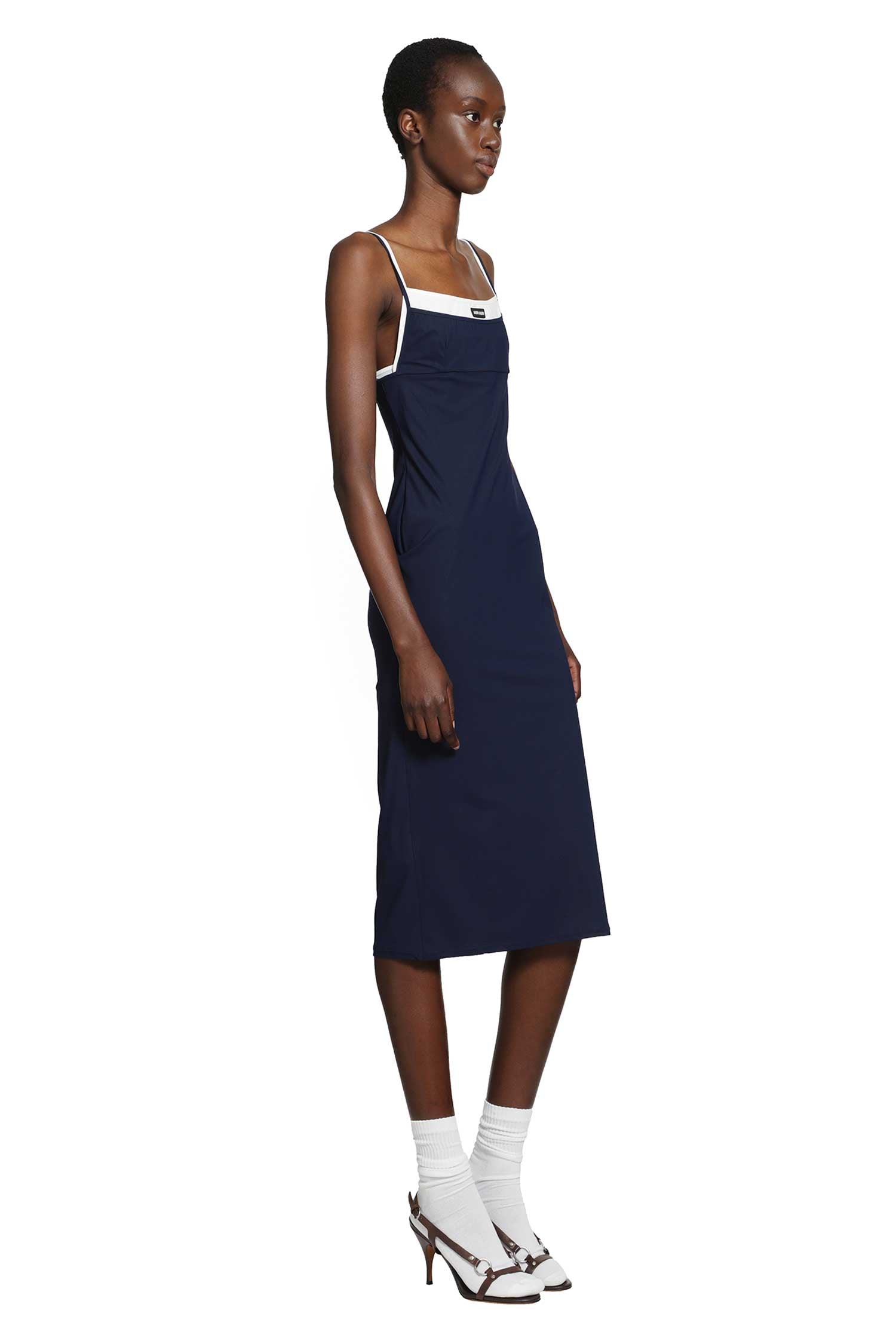 Stretch Jersey Mdi Dress