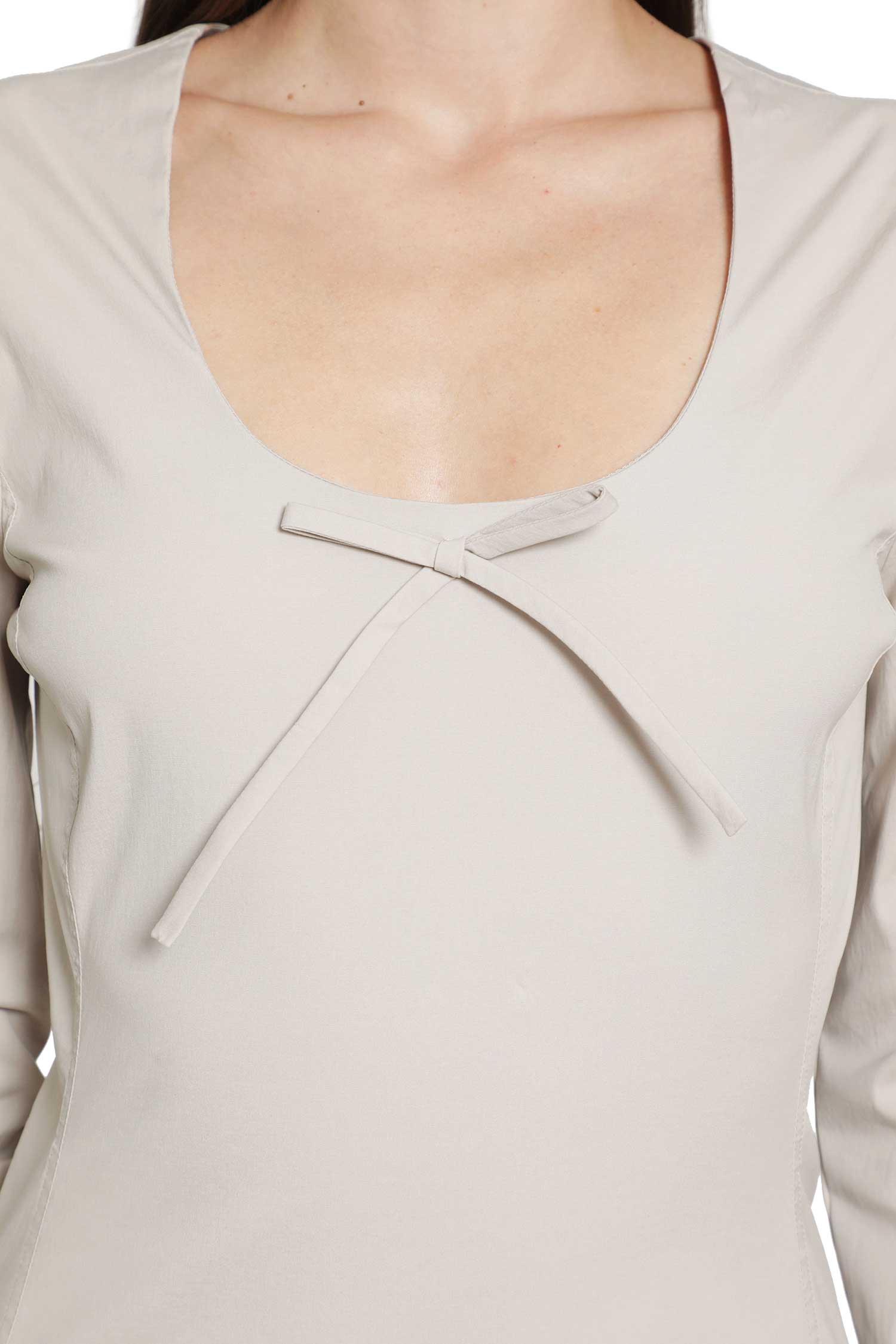 MIU MIU Stretch Poplin Mini Dress woman