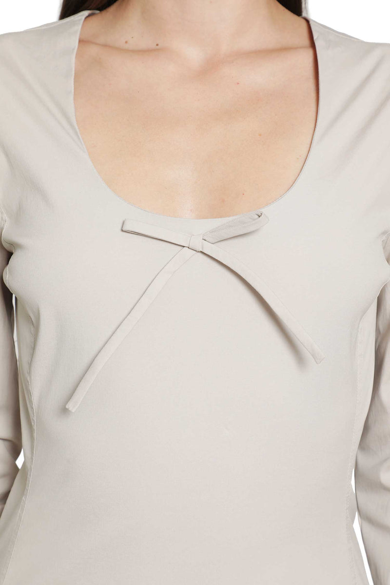 MIU MIU Stretch Poplin Mini Dress woman