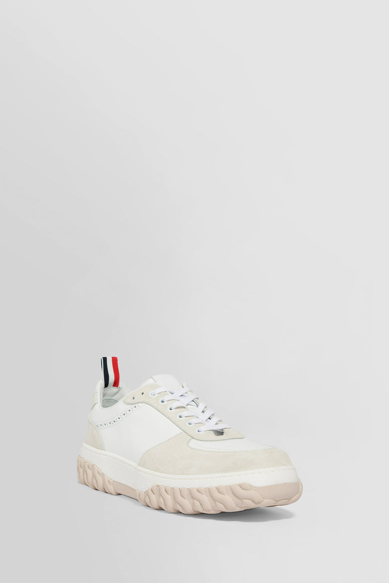 THOM BROWNE MAN WHITE SNEAKERS