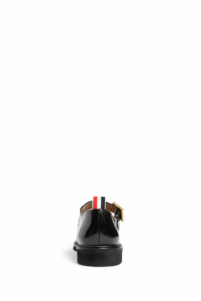 THOM BROWNE MAN BLACK LOAFERS & FLATS