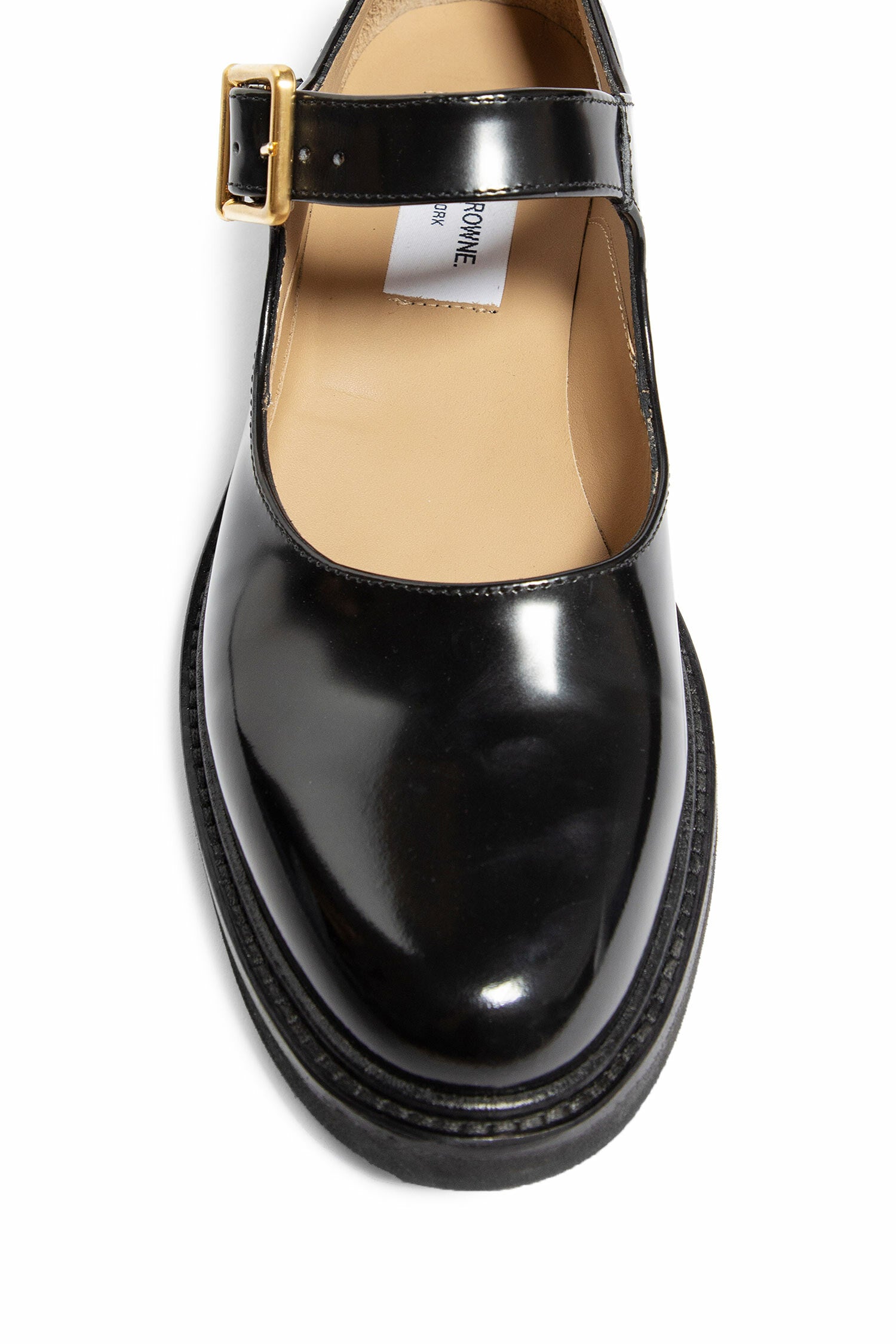 THOM BROWNE MAN BLACK LOAFERS & FLATS