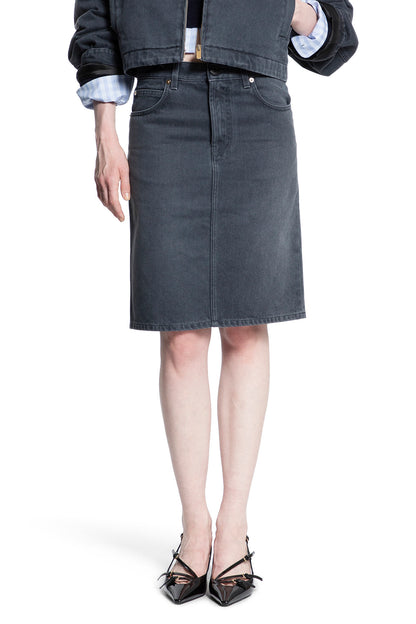 Antonioli MIU MIU WOMAN GREY SKIRTS