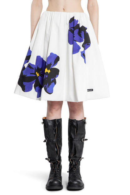 MIU MIU WOMAN WHITE SKIRTS