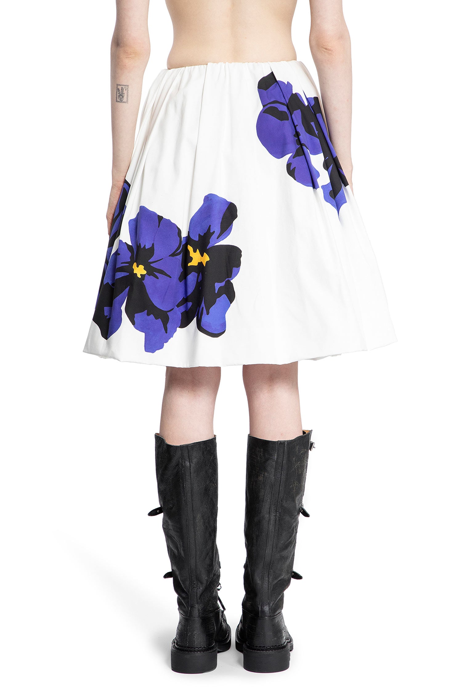 MIU MIU WOMAN WHITE SKIRTS