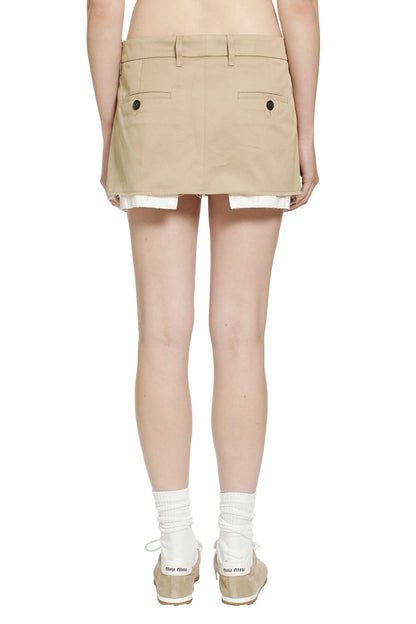 Chino Mini Skirt