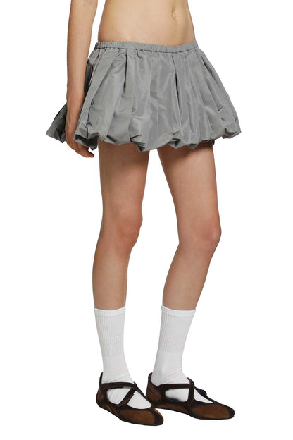 Technical Fabric Mini Skirt