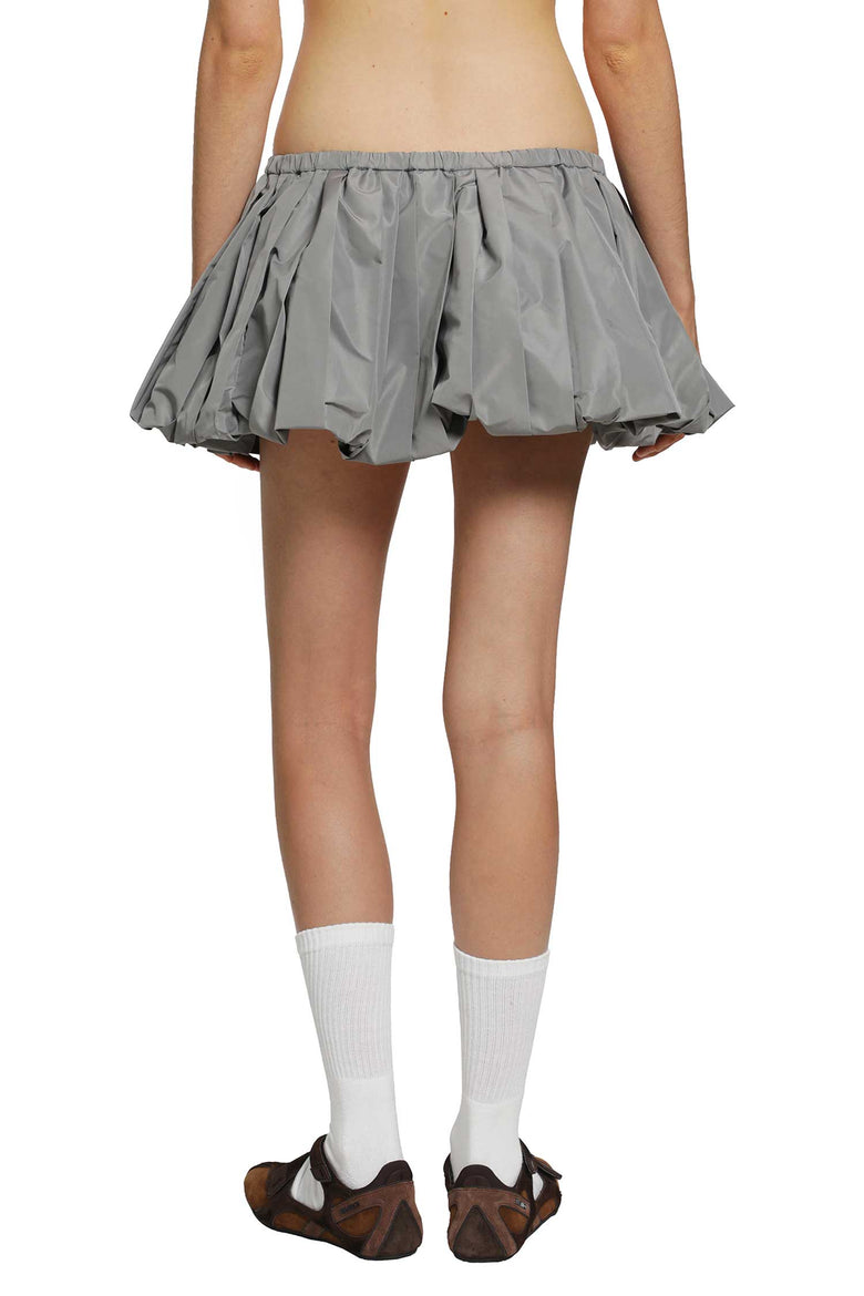 MIU MIU Technical Fabric Mini Skirt woman