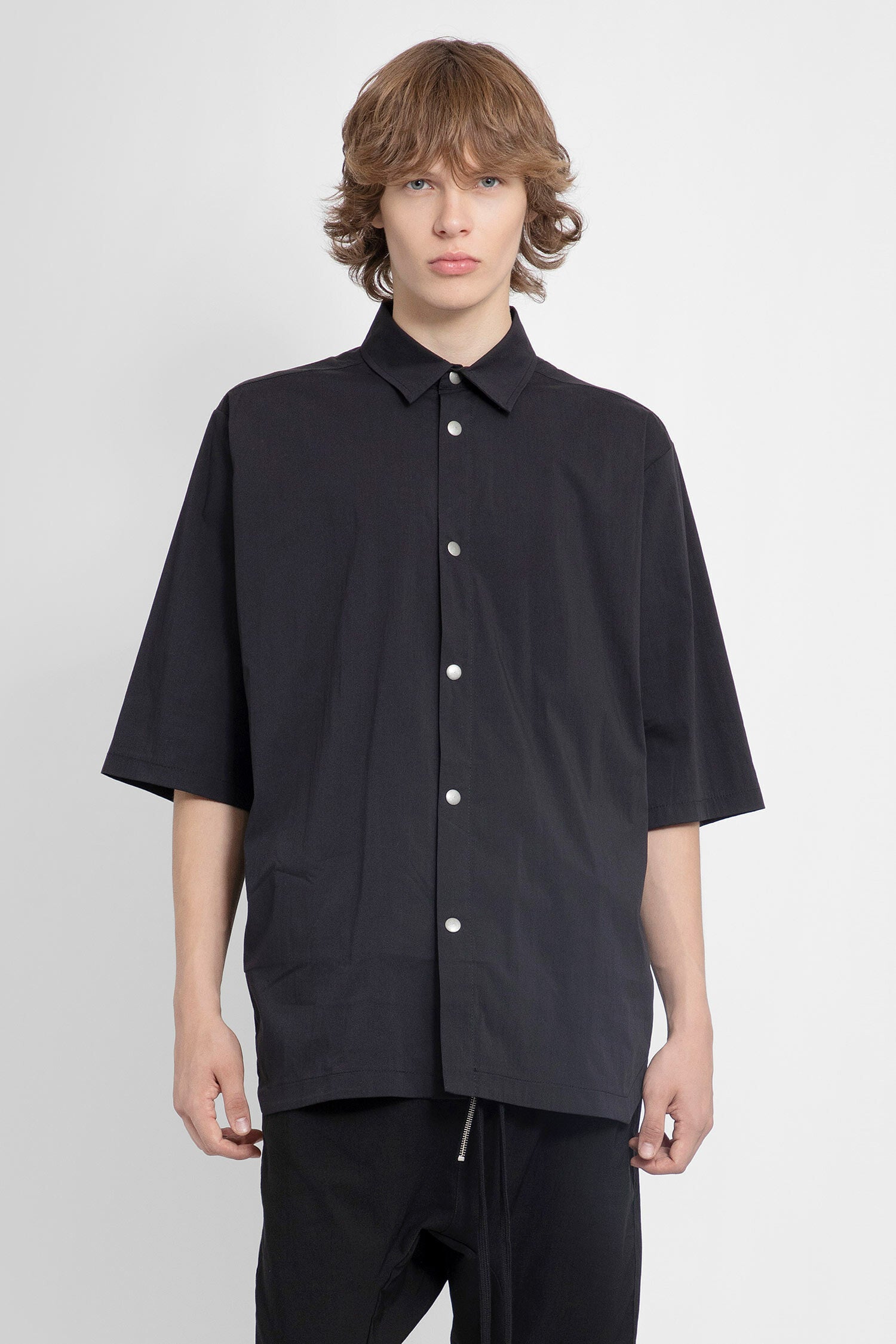 THOM KROM MAN BLACK SHIRTS