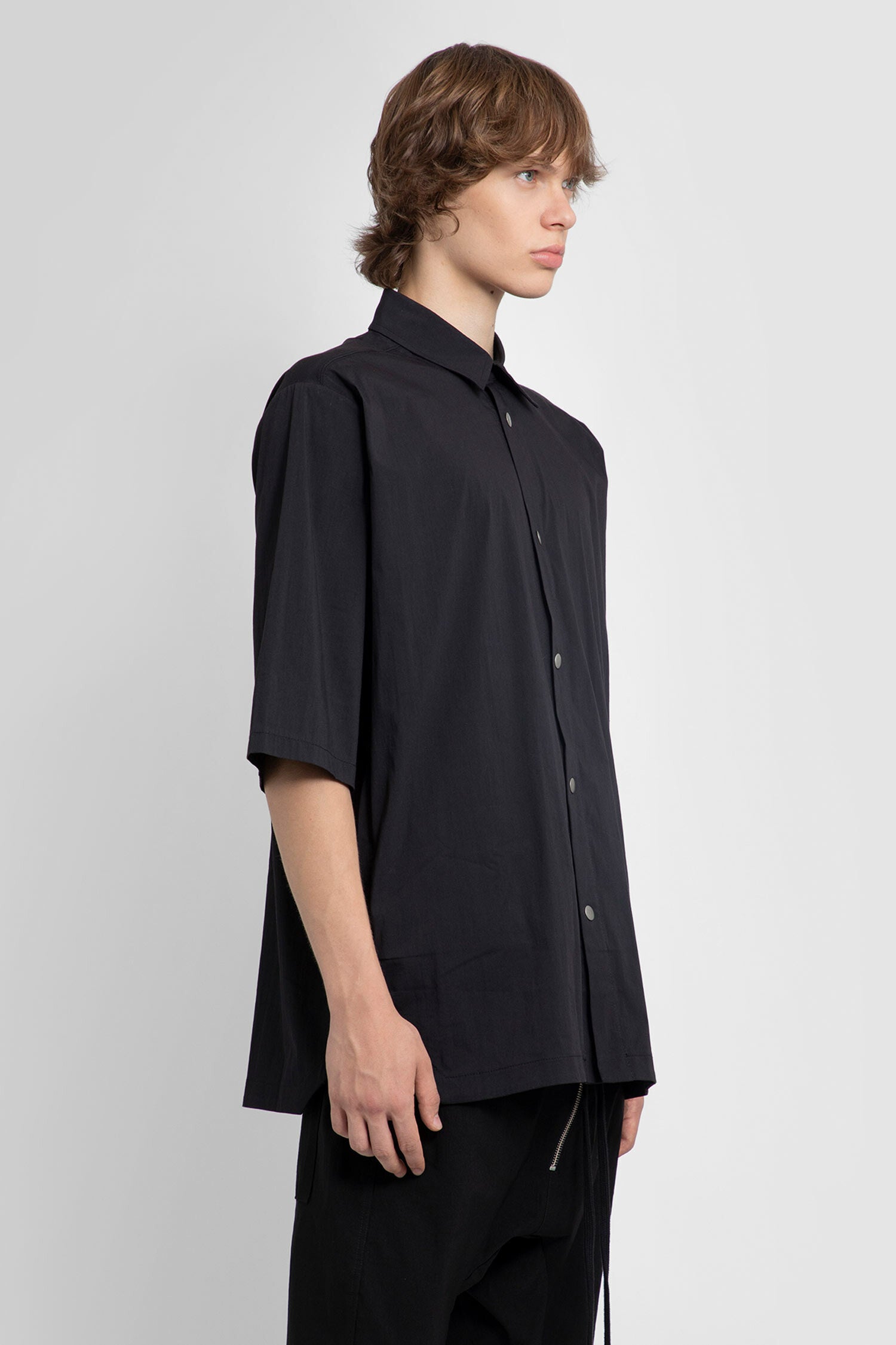 THOM KROM MAN BLACK SHIRTS